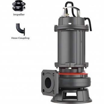 Насос фекальный LEO 50WQD15-10-1.1