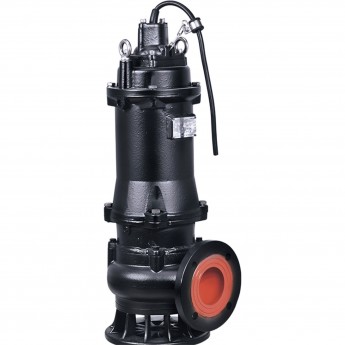 Насос фекальный LEO 65WQ25-22-3 (380В, 3кВт, 52 м3/ч, H-26 м, d патр. 65 мм, до 20%, до 20 мм)